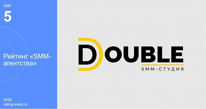 Эксперты признали DOUBLE лидером рынка SMM-услуг в России